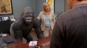 swing-vote-ron-swanson-gorilla-statue